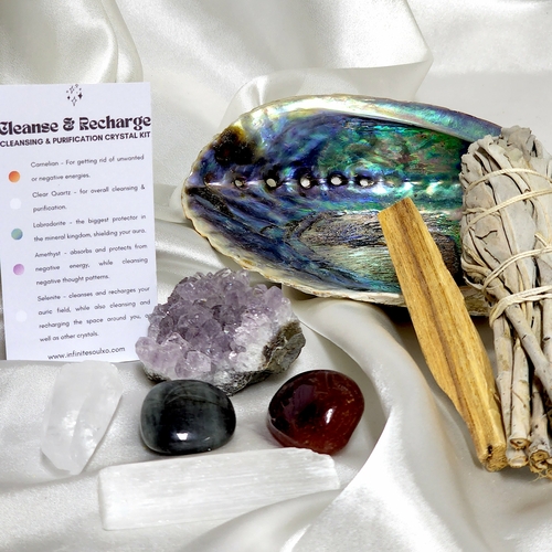 Smudge Kit: Cleanse & Recharge - Cleansing & Purification
